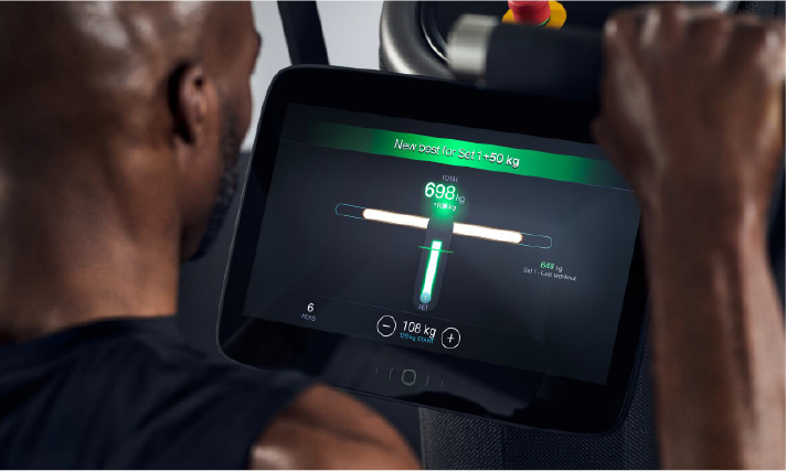 最適なトレーニング負荷を自動設定 | 【U-GYM】AIフィットネス サウナ 天然温泉フィットネスジム